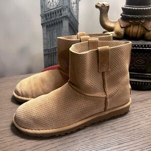 UGG Classic Unlined Mini Perf Boot Size 8
